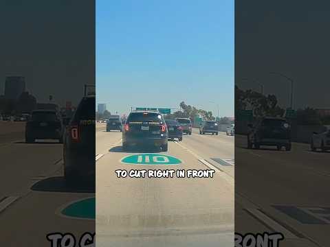 Bad Driver Got Humbled by a Cop 🤣🚓 #shorts