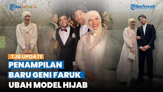 Tak Pakai Turban, Penampilan Baru Geni Faruk saat Kondangan Curi Perhatian, Gaya Hijabnya Disorot