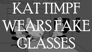 Kat Timpf Wears Fake Glasses - CT TAS