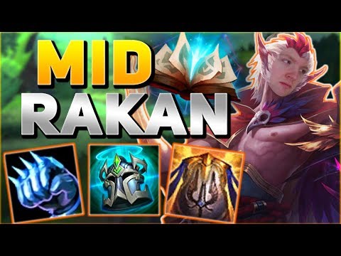 AM I TROLLING YET!? THIS TANK RAKAN MID BUILD IS OP! Dumb Shit To Diamond - Season 8