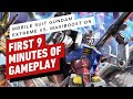 First 9 Minutes of Mobile Suit Gundam Extreme Vs. Maxiboost On Gameplay