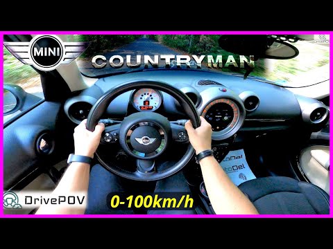 Mini Countryman R60 2.0D 2011 | 112HP-270NM | POV TEST DRIVE, ACCELERATION, CITY, REVIEW | #DrivePOV