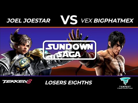 Joel Joestar (Lars) vs VEX | Bigphatmex (Law) - Tekken 8 Losers Eighths - Sundown Saga 2024