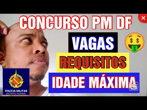 Concurso PM DF 2023 saiba quais são os requisitos para você prestar a prova da polícia militar do DF