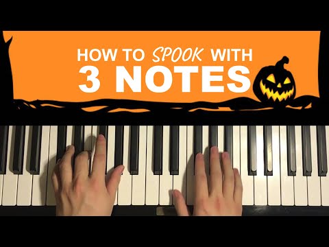 How To Be Spooky On Piano with Just 3 Notes