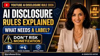 YouTube AI Disclosure Rule Explained (When You DO and DON'T Need the Label)
