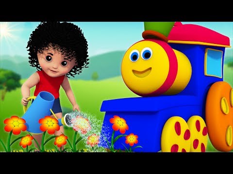 Mary Mary Quite Contrary | Bob The Train | Kindergarten Nursery Rhymes For Kids