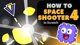 Space Shooter 4 - Menu, Health + Score  | Scratch Tutorial