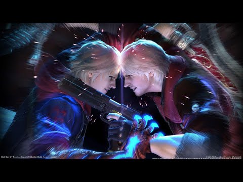 Devil May Cry 4 Nero Vs Dante, When Nero meet Dante First!!! (HD) (60fps)