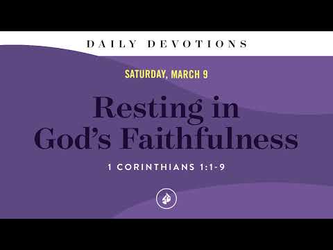 Resting in God’s Faithfulness – Daily Devotional
