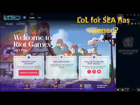 Has LOL SEA Servers opened yet?