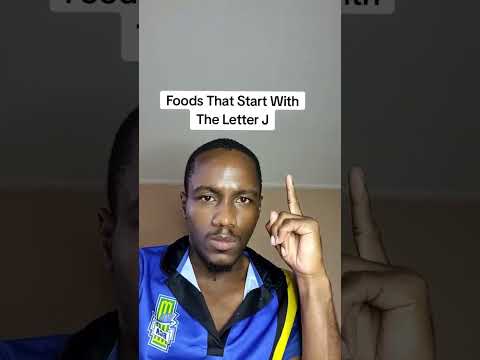 Foods That Start With The Letter J😋 #shorts