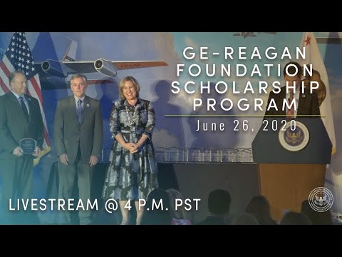 2020 GE-REAGAN FOUNDATION SCHOLARSHIP PROGRAM - 06/26/2020