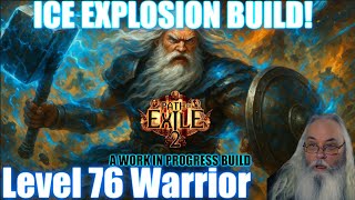 POE2 Warrior Build at Level 76 | Stampeding with Herald of Ice! 💥 Bosses & Mob Packs MELT!