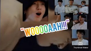 BTS reactions on Jungkooks bare body in Break The 