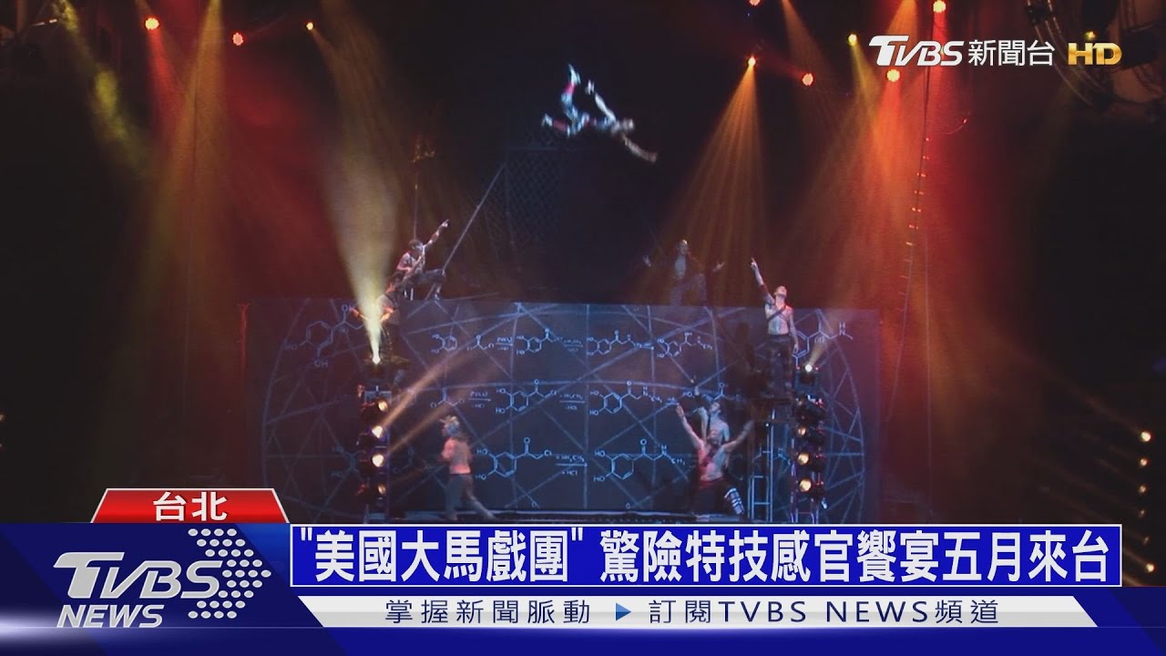 「美國大馬戲團」 驚險特技感官饗宴五月來台