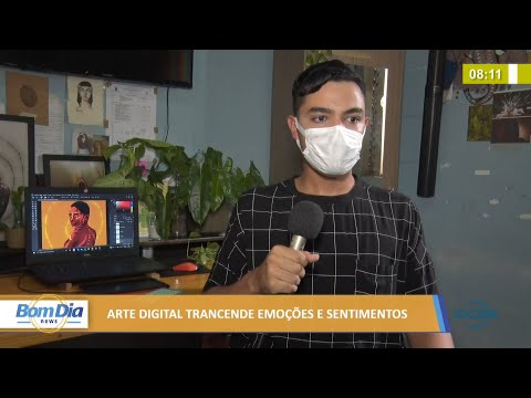 Arte digital transcende emoções e sentimentos 04 11 2021