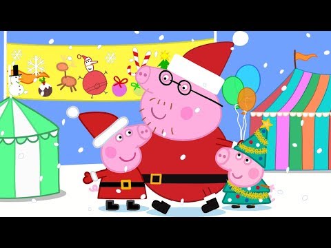 🎈 Christmas Fete Fun with Peppa Pig 🎈 | Peppa Pig Official Family Kids Cartoon