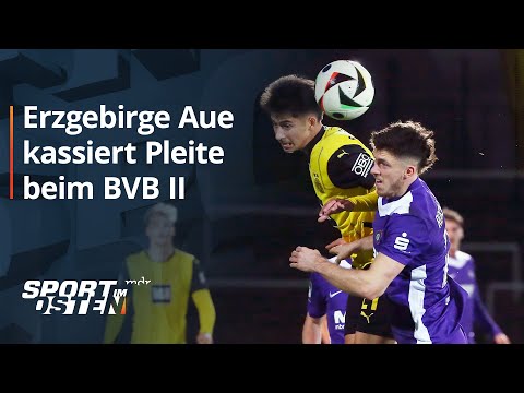 Erzgebirge Aue verliert beim BVB II  | Sport im Osten | MDR