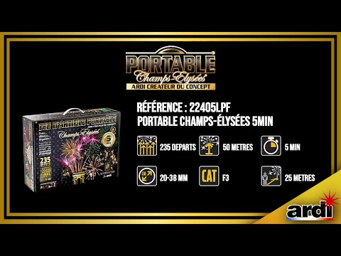22405LPF - Portable® Champs-Elysées® 5min