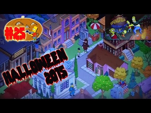 Los Simpson Springfield "Halloween'15: Cap. 25 - 20 rosquillas, una tienda y 5 setos" por Tony