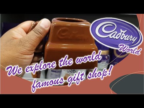 Cadbury World Chocolate Gift shop - Birmingham // Chocolate Factory // Cadbury Chocolate // Cadburys