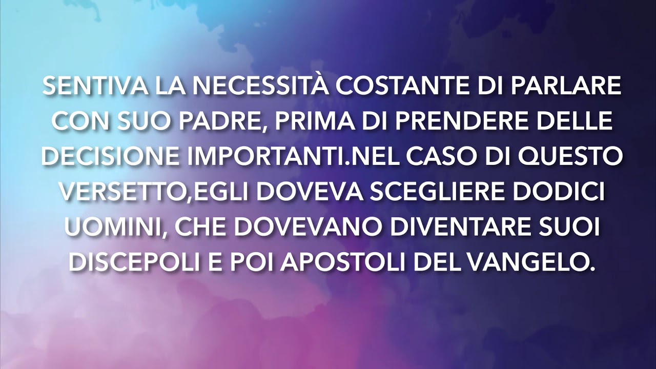 Meditazione Calendario "Parole di Vita" del 28 APRILE 2019