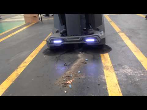 Fimap FSR sweeper at Warehouse Technology Group - Manchester