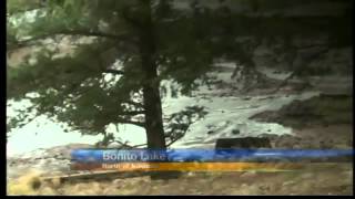 preview picture of video 'Fire debris floods Bonito Lake'