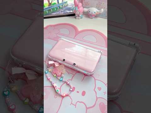 Pink 3DS XL in 2024! #cute #nintendo #3ds
