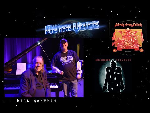 Ex-Yes Rick Wakeman Interview-Recording Black Sabbath 'Sabbath Bloody Sabbath' & Ozzy' Ozzmosis'