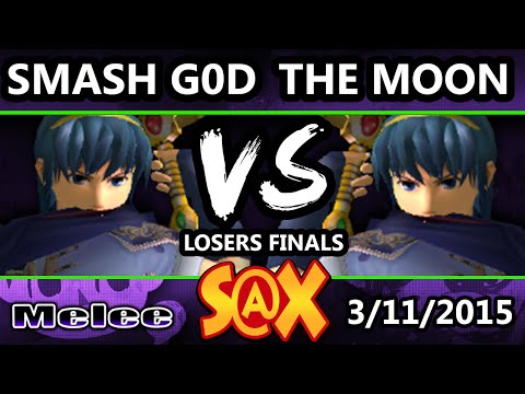 S@X - CTRL | The Moon (Marth) Vs. VGz | Smash God (Marth) SSBM Losers Finals - Smash Melee