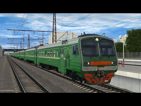 Москва Курская - Владимир на ЭД4М-0312 в Trainz 12
