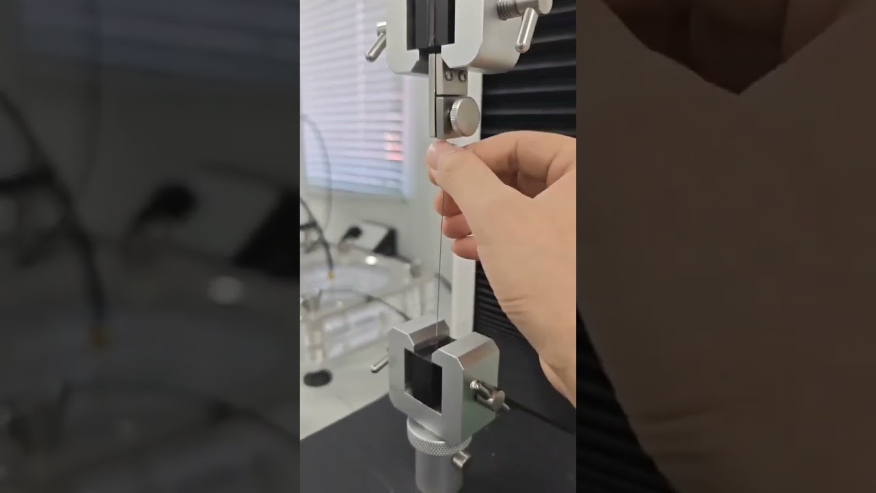 Peak tensile force test of guidewire | ISO 11070 | tensile strength