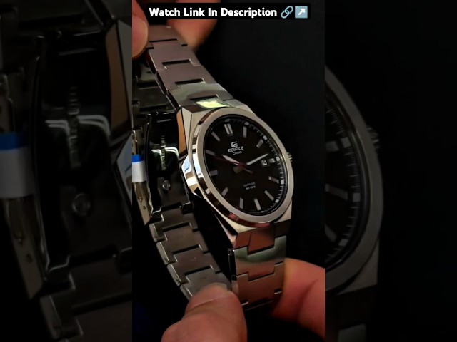Vídeo relacionado con CASIO - Montre en acier inoxydable - EDIFICE - Gris