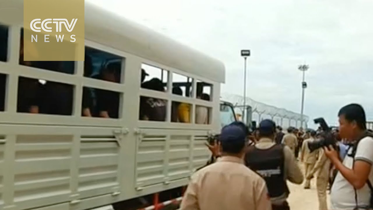 Cambodia deports 25 Taiwan fraud suspects to Mainland