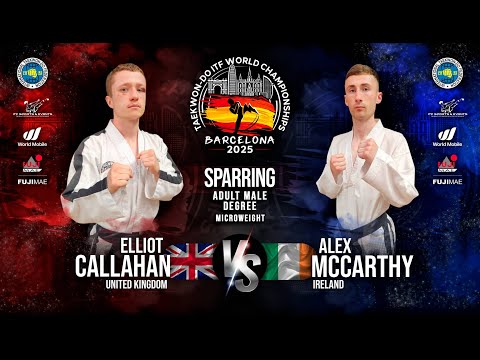 Tv Finals WC Barcelona 2025 - Adult Male Degree Sparring Microweight (ESP)