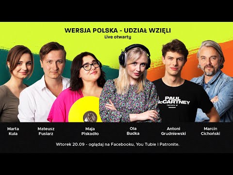 Live otwarty - Wersja polska: udział wzięli