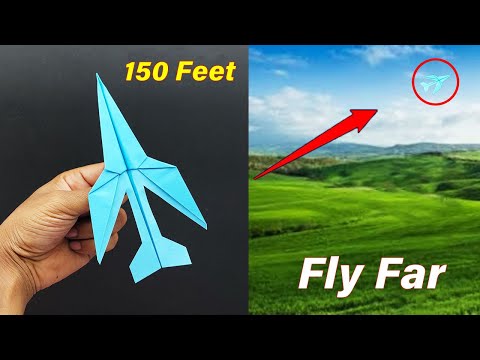 How to Make a Paper Airplane that Flies Over 150 Feet