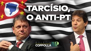 Tarcísio na JP: ‘Sou o anti-PT, bandido não é parceiro’