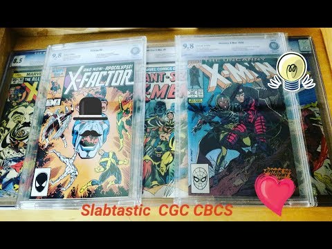 Slabtastic -A CGC and CBCS Comic Book X-Men Collection Presentation