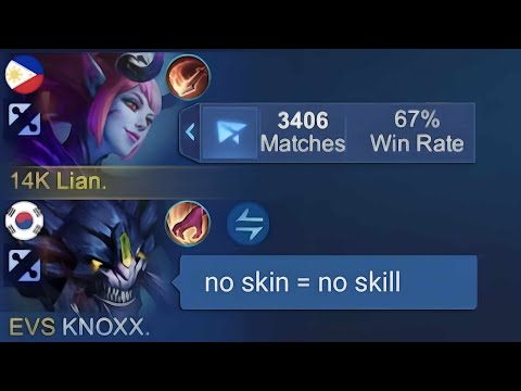 NO SKIN = NO SKILL? THEY UNDERESTIMATE MY SELENA AND THIS HAPPENED!! ( ENEMY TRASHTALK ME )😢