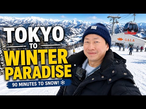 Tokyo to Snow • Exploring Gala Yuzawa Winter Wonderland | Japan Travel Guide 2026 • Day 7