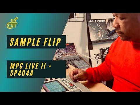 Horror sample flip on the AKAI MPC Live II Retro Edition + SP404A