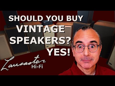 Should You Buy Vintage Speakers? Yes!