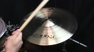 Video thumbnail for Istanbul Agop 21" Xist Brilliant Ride by The Drum Shop - Portland, Maine