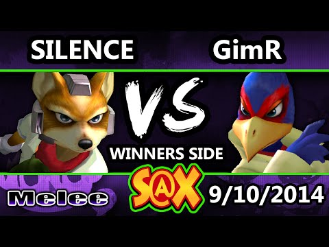 S@X - Silence (Fox) vs. VGBC| GimR (Falco) SSBM Winners Bracket - Melee