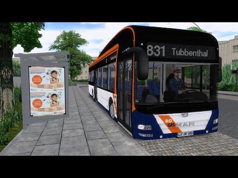 Let´s Play Omsi 2 #220 PC/GER (Ahlheim Laurenzbach Updatet Themenwoche auf der Linie 831)