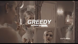 Ariana Grande - Greedy (Traducida al español)