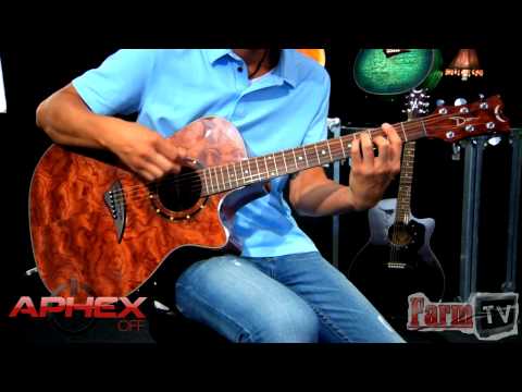 Обзор электроакустической гитары Dean Exotica A/E Bubinga Wood